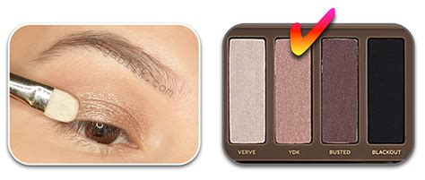 Макияж с палеткой Urban Decay Naked 2 поэтапно Olga Blik