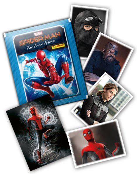 ALBUM FIGURINE SPIDERMAN FAR FROM HOME PANINI La Nuova Collezione