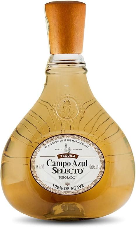 Tequila Campo Azul Selecto Reposado 175 L 100 Agave Mx