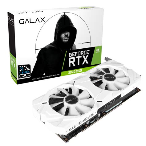 Galax Geforce® Rtx 2070 Super Ex White 1 Click Oc Geforce® Rtx