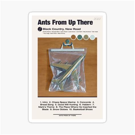 Ants From Up There Black Country New Road Poster Sticker For Sale By