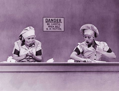 I Love Lucy & the chocolate factory: The famous 'Job Switching' episode ...