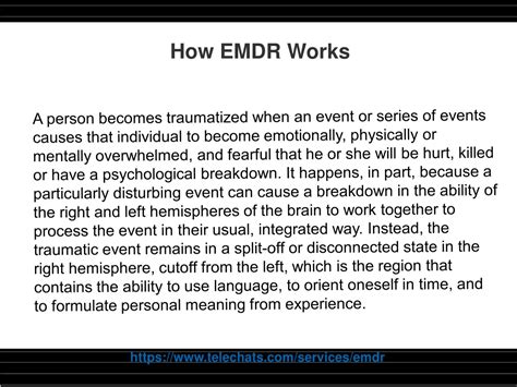 Ppt Emdr Therapy For Anxiety Powerpoint Presentation Free Download