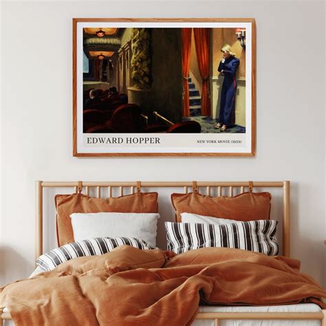 Edward Hopper New York Movie Theatre Poster Hopper Cinema Print Hopper