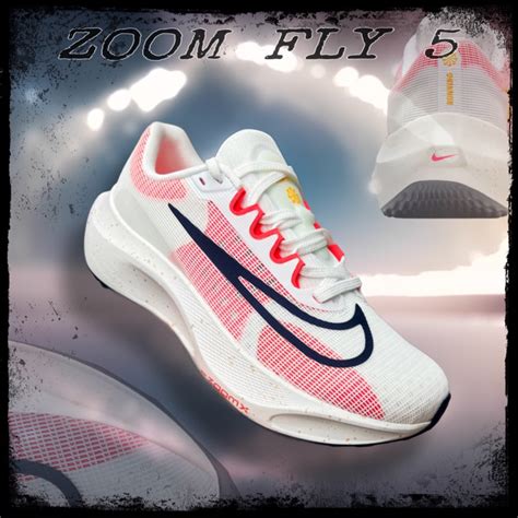 🔥ลดเพิ่ม 15 ทักแชทรับโค้ด🔥 Nike Zoom Fly 5 Dm8968 100 รองเท้าวิ่ง