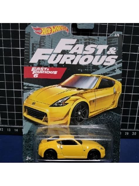 Hot Wheels 風火輪 Fast Furious 玩命關頭 絕版黃色 Nissan Z 蝦皮購物