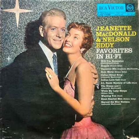 Jeanette Macdonald And Nelson Eddy Favorites In Hi Fi Vinyl Discogs