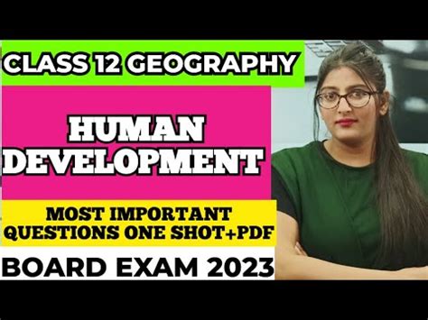 Class Geography Human Development Class Human Development