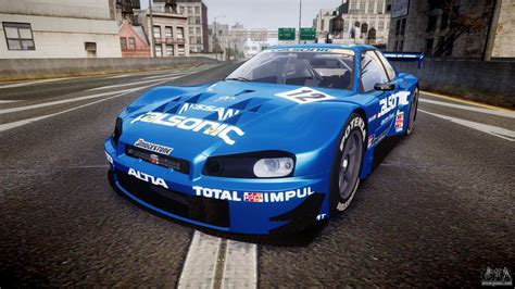 Nissan Skyline R Jgtc Calsonic For Gta