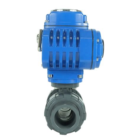 Dkv Electric Pvc Ball Valve With Electric Actuator 2way Dn50 Electric