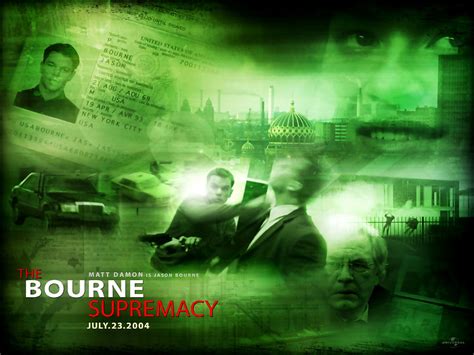 Awesome Bourne Supremacy, Green, Poster wallpaper 🔥 FREE Best pics