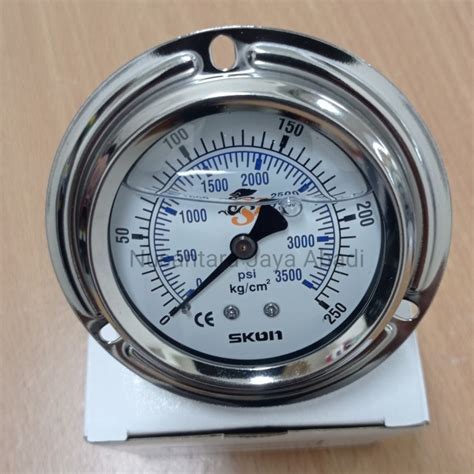 Jual Pressure Gauge Payung Center Back Skon Inchi Bar