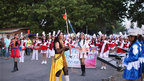 Drumband Smas St Clemens Boawae Penjemputan Rombongan Kirab Pemilu