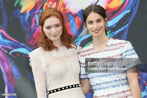 Eleanor Tomlinson And Heida Reed Attend Poldark Photocall As Part News Photo Getty Images