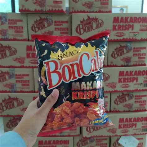 Jual Snack Boncabe Lv Macaroni Jumbo Pack Gr Extra Pedes Lv