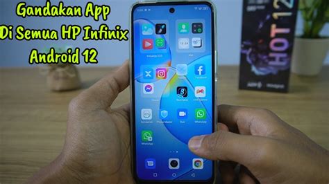 Cara Menggandakan Aplikasi Hp Infinix Hot Hot Play Hot S Hot