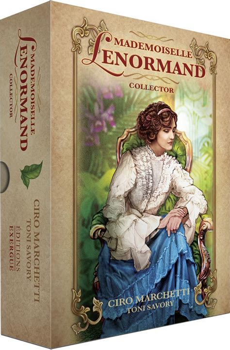 Amazon Fr Mademoiselle Lenormand Collector Savory Toni Marchetti