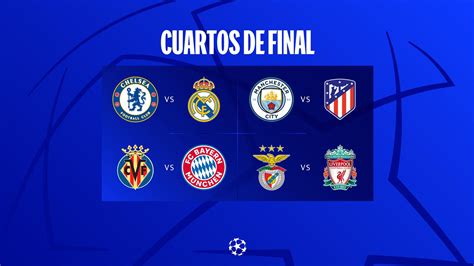 Sorteos De Cuartos De Final Semifinales Y Final De La Uefa Champions