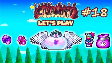 Terraria Calamity Mod Lets Play Ep18 Our First Hardmode Boss The