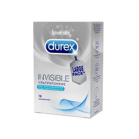 Durex condoms invisible №18