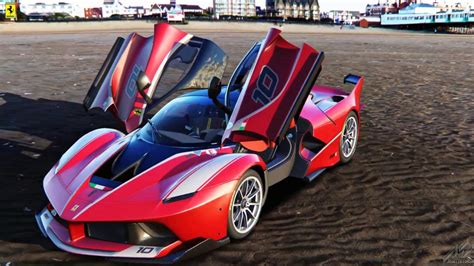 Assetto Corsa Ferrari LaFerrari FXX K Race At Black Cat County Long