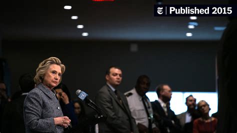 Hillary Clinton Tries To Quell Controversy Over Private Email The New