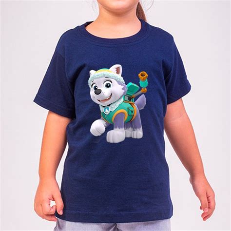 Camiseta Infantil Patrulha Canina Everest Seu Pano