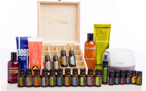 Kit Familia Doterra Óleos Essenciais Doterra Óleo De Coco Fracionado