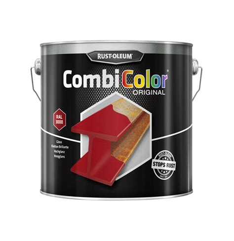 Rust Oleum Combicolor Hoogglans Ral Vuurrood L