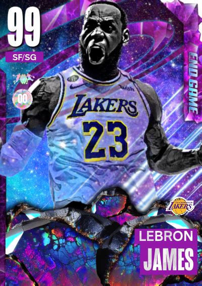 NBA 2K23 2KDB Custom Card Lebron James