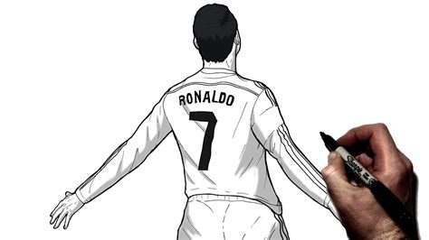 How To Draw Cristiano Ronaldo Step By Step