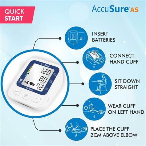 Accusure As Series Automatic And Advance Feature Blood Pressure