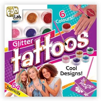 Fab Lab Glitter Tattoos Tarland Toy Shop