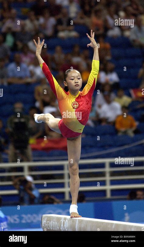 The Olympic Games Athens. 2004 Artistic Gymnastics Stock Photo - Alamy