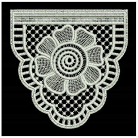 Fsl Flower Lace Border Machine Embroidery Design Embroidery Library