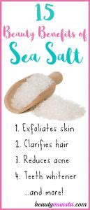 15 Amazing Beauty Benefits of Sea Salt - beautymunsta - free natural ...