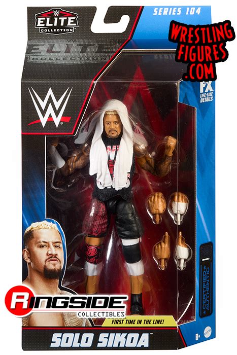 Solo Sikoa Wwe Elite 104 Wwe Toy Wrestling Action Figure By Mattel