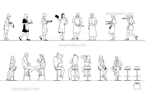 Blocks Of Persons D Dwg Model For Autocad Designs Cad Free Hot Sex