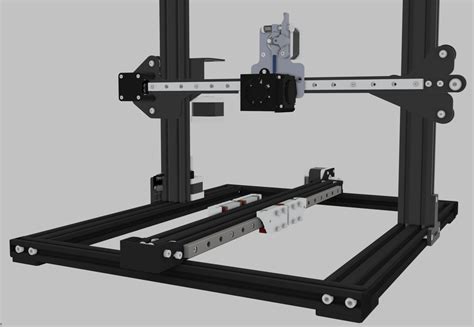 Cr10cr10scr10 V2 V3 Y Axis Linear Rail Kit Installation Guide Tiny