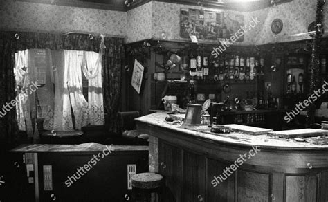 Emmerdale Plane Crash Disaster Interior Woolpack Editorial Stock Photo ...