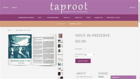 Taproot Magazine on Behance