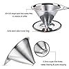 Lhs Pour Over Coffee Dripper Stainless Steel Lhs Slow Drip Coffee