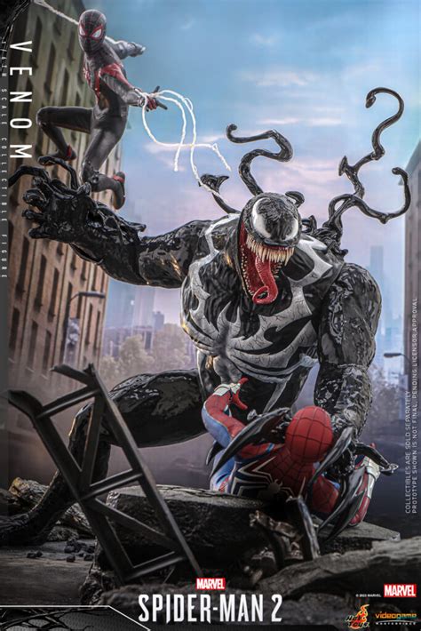 Hot Toys New Venom Looks Massive Ultra Detailed And Is Ripped Right From Marvel S Spider Man 2