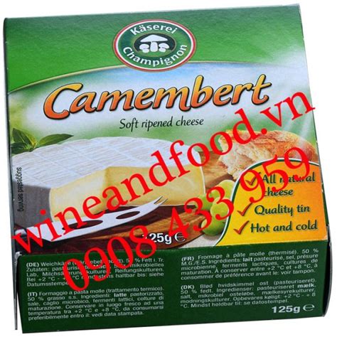 Phô Mai Camembert Kaserei Champignon 125g