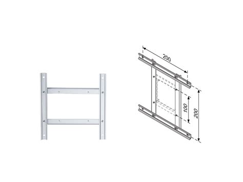 ROLINE VESA-Adapter 100x100 - 200x200, variabel - SECOMP Electronic ...