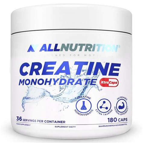 Creatine Monohydrate XtraCaps - 180 caps - SuppleSale | Best Brands for ...