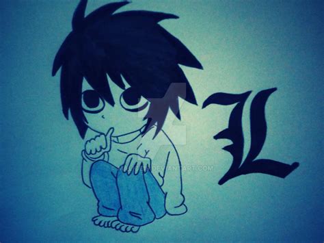 Chibi L Death Note By Malice19 On Deviantart