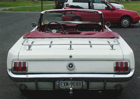 Wimbledon White 1965 Ford Mustang Convertible - MustangAttitude.com ...