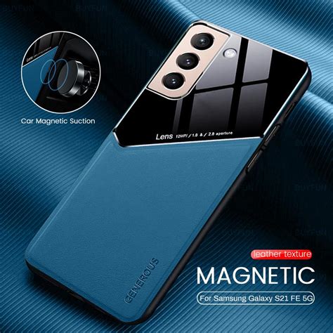 Buy S Fe Case Leather Car Magnetic Holder Phone Cover For Samsung