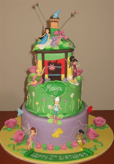 Let Them Eat Cake Tinkerbell House With Fairy Friends